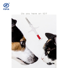 2.12 مللي متر Bioglass Dog ID Microchip Injectable 134.2 khz Animal Transponder