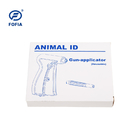 علامة RFID مخصصة 134.2 كيلو هرتز تتفاعل علامة الحيوان رقاقة الهوية رقاقة للكلاب لإدارة تتبع الحيوانات