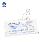 تعقب الحيوانات من خلال رقاقة RFID الحيوانات الأليفة حقن ICAR معتمدة مع 4 ملصقات الباركود