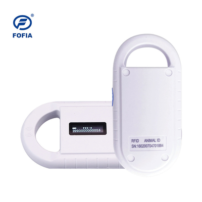 ميني قارئ الجيب RFID للتعرف على الحيوانات الأليفة رقاقة معرف 15 رقم FDX-B