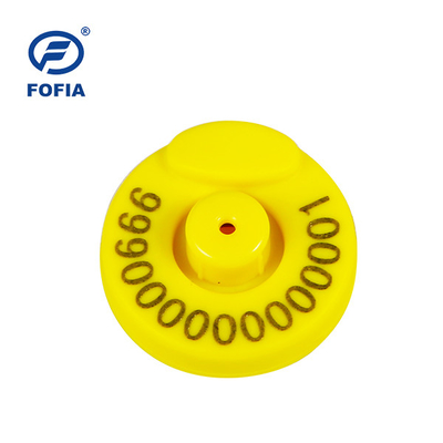 Iso11784 / 5 FDX-B Swine ID Ear Tag Cats تحديد 134.2 كيلو هرتز للأبقار