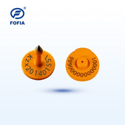 FOFIA RFID علامة أذن إلكترونية علامات تتبع الحيوانات مع مقياس حرارة للماشية والغنم