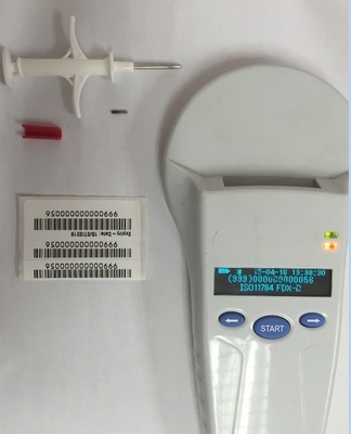 ISO11784/5 FDX-B المعيار RFID الحيوانات المعرفية رقاقة ميكروشيب حقن مرة واحدة رقائق أمن البيانات الفريدة