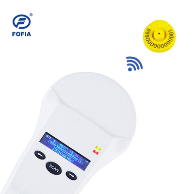 R / W ISO11784/5 HDX علامات الأذن الإلكترونية مع معيار الاهتزاز 134.2KHz Rfid الحيوان