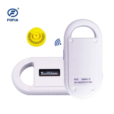 ARM STM32 ماسح رقاقة ميكرو للكلاب مع قراءة حيوانات أليفة مزودة بـ Buzzer Animal RFID Reader