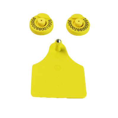 PEUR RFID ear tag داخل العملية درجة حرارة 17 سم لإدارة الماشية