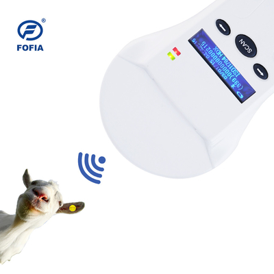 PT580 ماسح رقاقة الحيوانات المحمول للقراءة ISO11784 FDX-B ID64 و HDX Tag