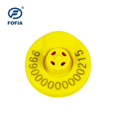 علامات الأذن FDX-B معتمدة من ICAR ET908+T901 134.2khz قطر 30mm