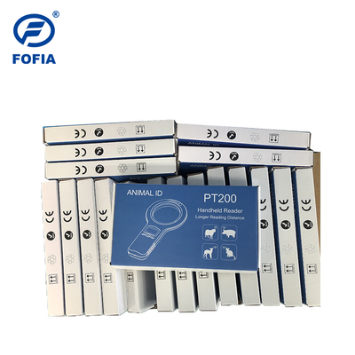 ماسح رقائق RFID صغير الحجم يعمل ببطارية ليثيوم قابلة لإعادة الشحن، مما يبسط عمليات التعرّف