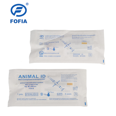 مرسل مراقبة درجة الحرارة ISO11784/5 FDX-B الحيوانات الحيوانات الحيوانات الحيوانات الحيوانات