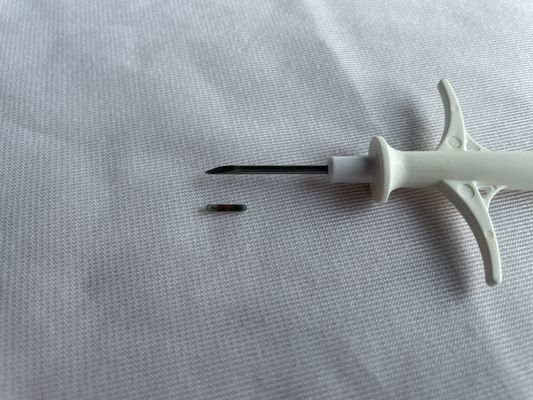 مجموعة حقنة رقاقة HT003 - شريحة RFID ISO FDX-B مع مستشعر درجة الحرارة للثروة الحيوانية