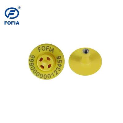 علامات الأذن الإلكترونية الدائرية FULL ICAR ET908 مع قارئ BLE للتعرف على الحيوان و ISO11784/5 رمز ICAR غير مشترك