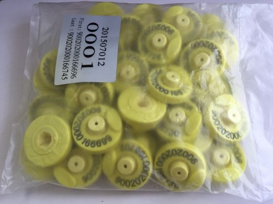 Laser Printing Electronic Ear Tags for Swine with ISO 11784/11785 Compliance and Self-locking Plastic Pin