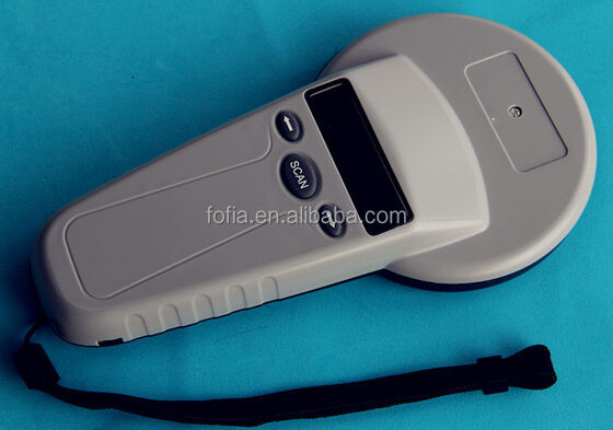 جهاز تحديد الهوية للحيوانات الأليفة ماسح رقاقة ميكروباتي محمول يعمل على تردد 125khz 1342khz لمسح RFID للحيوانات الأليفة