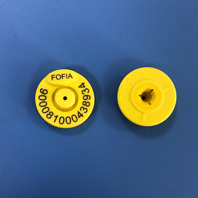 UHF RFID طويل المدى لحيوانات المزرعة تتفاعل الماشية علامة الأذن تحديد إلكتروني RFID الحيوان الأذن العلامة
