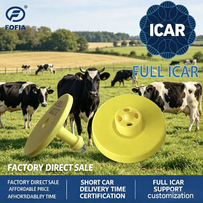 علامات الأذن الإلكترونية عالية المدى للأنواع المختلفة من الماشية / تحديد الحيوانات بدقة
