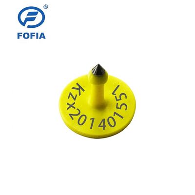 UHF Gps علامة الأذن الإلكترونية لإدارة تغذية الماشية / الأغنام / الخنازير