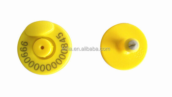 FOFIA 134.2KHZ Rfid Button Eid GPS ear tag للمواشي