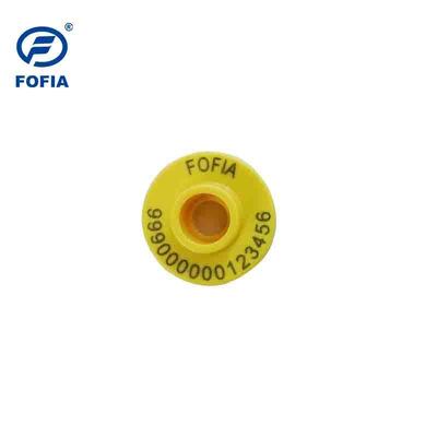 High Quality New OEM ET957 134.2kHz TPU Animal Electronic Ear Tags for Pigs Cattle Sheep-10cm Read Range -20~80C 29.90.3mm