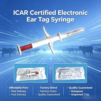 رقاقة جديدة مقاومة للماء RFID للحيوانات ZS006 مع IP67 لعلامة حقن الكلاب والقطط والحيوانات الأليفة