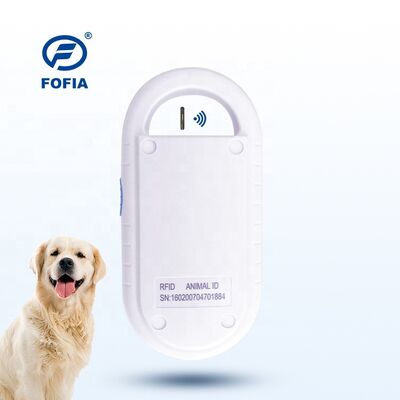 قارئ بطاقات RFID للحيوانات الأليفة من فوفيا، بلاستيك محمول، PT160، 134.2 كيلو هرتز، شاشة OLED، بطارية ليثيوم USB، معتمد من CE، ISO، مسافة 5-10 سم