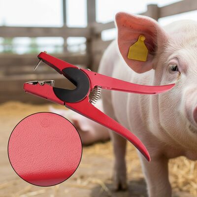 New FOFIA Aluminum Alloy RFID Farm Animal Ear Tag Applicator with Laser Coding for Cattle Pig Sheep & Horse Ear Tags