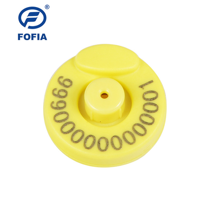 125 كيلو هرتز ISO11784 / 5 FDX - B علامة الأذن الحيوانية طويلة المدى تتفاعل لإدارة الأغنام الماشية
