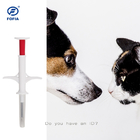 رقاقة معرف للحيوانات الأليفة ISO11784 / 5 الكلاب والقطط وإدارة الأسماك 134.2 كيلو هرتز FDX-B الحيوانات الأليفة رقاقة RFID للحيوانات الأليفة