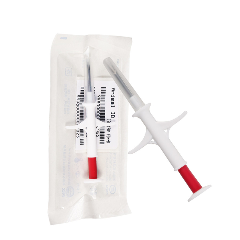 ISO11784/5 FDX-B المعيار RFID الحيوانات المعرفية رقاقة ميكروشيب حقن مرة واحدة رقائق أمن البيانات الفريدة